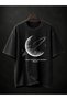 Acid Washed Oversize Unisex T-Shirt Washed Vintage Street Style Street Fashion Cotton Comfortable Fit Daily Wear T-Shirt