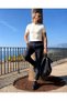 Men's Old Money Ribbed Textured Premium Knitwear T-Shirt - 4
