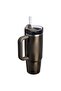 Quencher ®   H2.0 Fluted Tumbler Thermos Cup with Straw 0.89 Lt Flask with Straw Platinum - 3