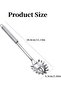 nalaina Spaghetti Spoon, Pasta Server, Stainless Steel Cooking Utensils, Durable, Comfortable Grip - 7