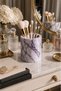 Marble Toothbrush Holder Cotton Swab Holder Makeup Brush Holder Pen Holder Bathroom Organizer