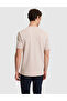 Dark Beige Regular Fit Crew Neck T-Shirt 50321063-Vr088 - 5