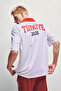 Turkey Printed White Men's Polo Neck T-Shirt I1703Ax/Wt34