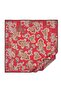 Summer Season Ottoman Red Patchwork Patterned Tencel Scarf