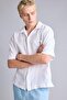 Breathable 100% Linen Premium Linen White Shirt G0857Ax26Sm - 3