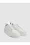 White 100% Leather Casual Shoes 50323943-Vr013