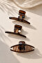Dark Brown Brand Design Clasp Buckle 1 Piece 13 cm - 2