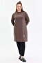 Basic Comfortable Fit Long Women's Tunic - 4