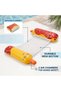 Inflatable Pool Hammock Float, Floating Lounger, Saddle, Lounge Chair, Hammock and Drifter, Mesh Bottom, Hot Dog and Donut Sprinkles Design, for Adults and Kids - 2