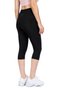 Nova Black Pocketed Capri High Waist Sports Leggings - 7
