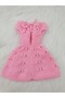 Dress/Pink Outfit/Pink Doll Dress/Handmade/Children's Gift/Toy Accessory/Doll Dress/Doll Gift - 2