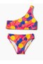 Girls' Beach and Pool Swimsuit Set I Girls' Patterned Swimsuit Set I Girls' Stretchy Fabric Swimsuit Set I 2-12 Years Old Swimsuit Set - 4