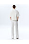 Contrast Slogan Pants - 4