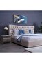 MARS HEADBOARD CHANEL BEIGE L-180 : H-125 CM - 6