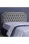 ANDROMEDA HEADBOARD CHANEL GREY L-160 : H-125 CM