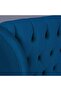 PLUTO HEADBOARD VELVET BLUE L-160 : H-125 CM - 3
