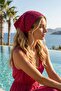 Premium, Lace-Up Summer Knitted Women's Bandana