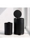 Russell Stainless Steel Soft Close And Finger Print Proof Pedal Bin 24.6x30x37.7cm 10l- Black - 2