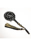 Hematite Rosary 66 Beads 8mm Metallic Grey Prayer Beads 107g Tasbih with Braided Tassel - 3