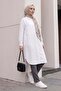 Basic Classic Long Tunic 4061 - White - 2