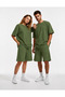 Oversize Short Sleeve Shorts Suit Suitable for Women, Men, and Couples