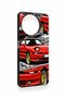 Realme 11 Compatible Red Supra Patterned Silicone Case - 2