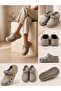 Women's Sandals and Slippers Suitable for Sea, Beach, and Pool Use, Thick High Sole, Non-Slip, with Stone Accessories - 4