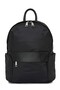 Premium Quality Women's Backpack with Fabric 4-Compartment Side Pockets, Waterproof - 3