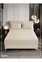 Bedding Fitted Sheet - Fits 120x200 Cm Bed For Twin Bed 2 Pcs (1 Fitted Sheet and 1 Pillowcase) - 30 Cm Deep Pocket - Solid Bed Sheet