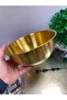 Gold Metal Stainless Steel Deep Bowl with Scale 1800 ml - 3
