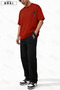 Tiger's Sword Printed Large Size Unisex T-Shirt Pantalon Tracksuit Set - 2