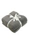 2-Piece Bath Sheets, 100% Combed Cotton 550 GSM, Quick Dry, Absorbent, Soft, Grey 80x190cm - 2