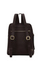 Women's Brown Leather Backpack 26Pbd2355Ft - 3
