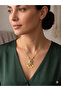 26_22Ks01 - Şehrazat Gold Plated Necklace - 2