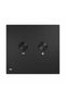 Interchangeable glass plate, 2 actuation steps, light concrete, TECEloop - 4