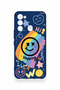 Tecno Spark 8C Compatible Happing Smile Patterned Silicone Case - 3