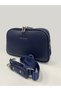 Multi-Compartment Zippered Women's Hand and Shoulder Bag