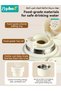 Portable Milk Warmer for Travel, Multifunctional Baby Bottle Warmer, 500ML Stainless Steel Vacuum-Insulated Mug with Handle, Adjustable Breastmilk and Formula Warmer with Fast Heating - 5