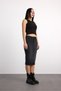 50286-73599 Women's Regular Fit Midi Denim Skirt 50286-73599 - 2