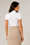 Women's Half Turtleneck Short Sleeve 3-Piece Basic Undershirts - 95% Cotton - 3