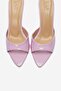 Tiera Pink Patent Leather Women's Thin Heeled Slippers - 2