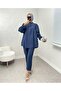 Hakim Collar Buttoned Double Suit