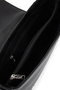 Unisex Genuine Leather Black Messenger Bag - 3