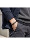 Onyx Natural Stone and Steel Rope Braided Bracelet 18392B2Dh1 Non-Tarnishing, Non-Allergenic, Everyday Elegance - 2