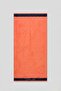 Unisex Jacquard Cotton Beach Towel Orange