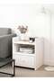 Nightstands Home Bedside Storage Cabinet With Drawer And Shelf Bedside Table with Drawer 40x33x26cm - 6