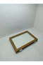Glass Covered Leather Fabric Coffee-White Color 34 cm / 24 cm Earring Display Stand - 2