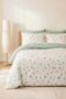 Blush Double Duvet Cover Set Cotton - 2