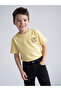 Lcw kids bicycle collar printed boy's t-shirt