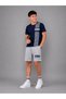 Boy's Printed T-Shirt Shorts Modern Line Patterned Set (Casual Summer Sportswear) - 2